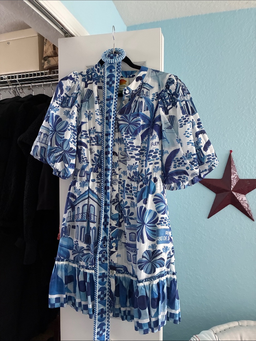 Farm XS Sweet Rio Mini Dress